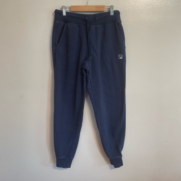 FILA Sweat Pants in Black & Navy Blue Pack - Picture 3 of 15